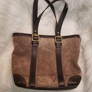 Coach Olive Brown Tote
